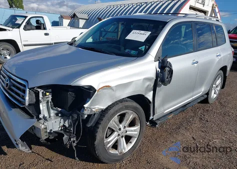 2008 Toyota Highlander Limited из США, поврежденный, VIN JTEES42A982027383